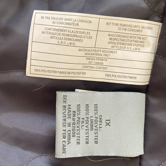 Women’s winter snow jacket. Free country radiance size one X white and gray. - Picture 4 of 5